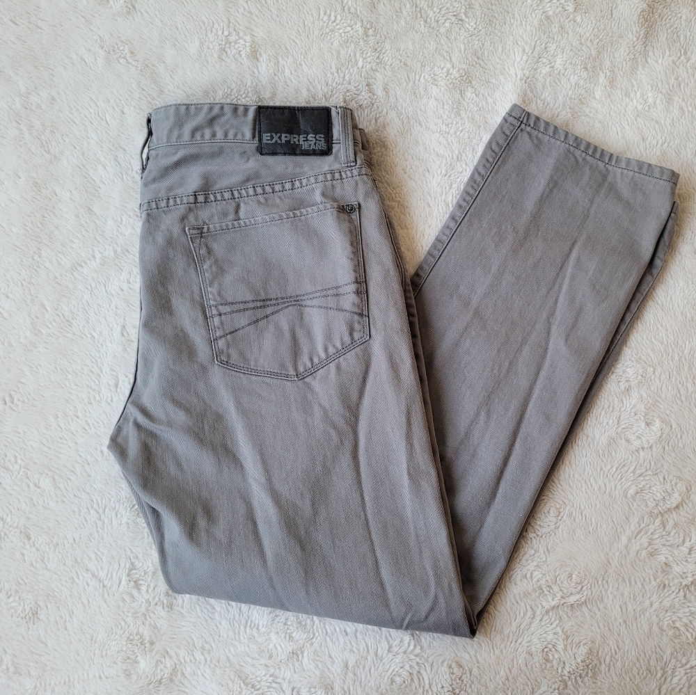 Express Jeans Men's Rocco Slim Fit Skinny Leg